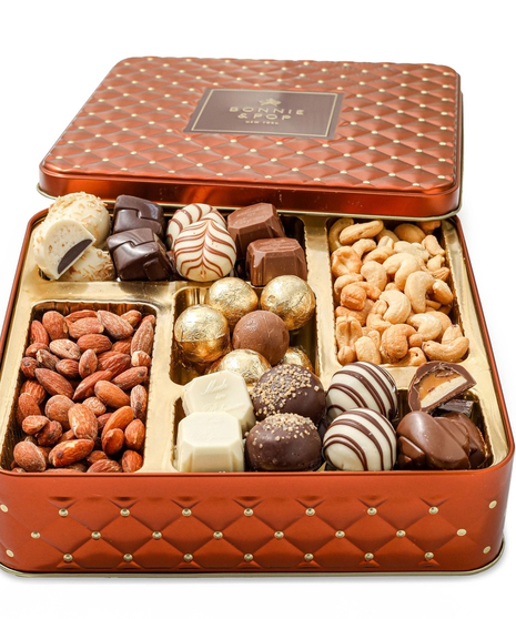 Nuts About Chocolate Gift Tin