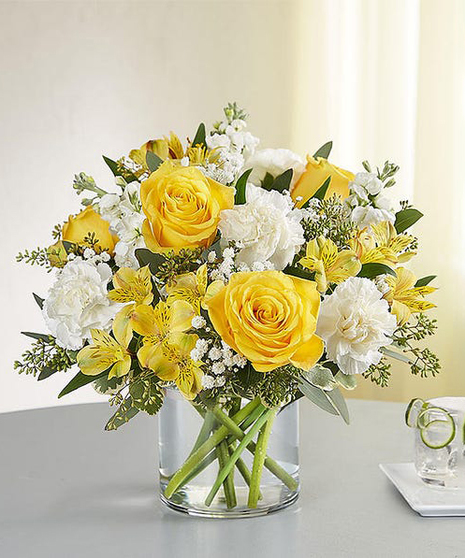 Yellow & White Delight Bouquet